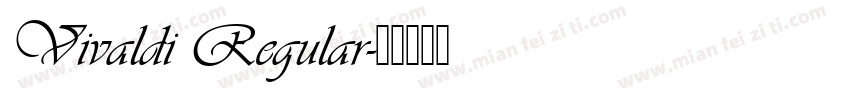 Vivaldi Regular字体转换